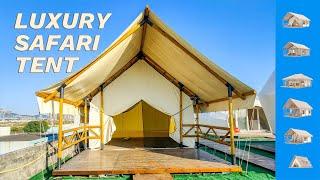 Luxury Safari Tent - One of the Most Popular Glamping Tents