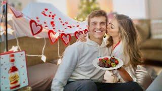 SURPRISE romantic date night at home *budget friendly*