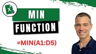 Excel MIN Function - How to Find the Smallest or Minimum Value