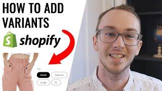 How To Add Variants on Shopify