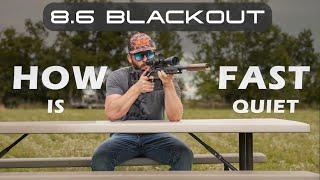 Subsonic 8.6 Blackout FPS in Different Barrel Lengths | HOW FAST??