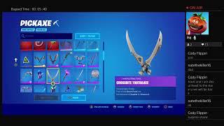 Broncowonko's Live PS4 Broadcast | Fortnite Locker