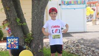 Lorenzo's 8th Birthday in Quarantine