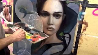 Timelapse, Speedpainting, oil portrait