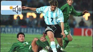 Argentina vs. Bolivia | FRANCE '98 | FIFA World Cup Qualifier (24-4-1996) [ARGENTINE BROADCAST]