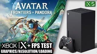 Avatar: Frontiers of Pandora - Xbox Series X Gameplay + FPS Test