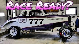 Preparing the Vintage Modified Race Car for my FIRST RACE! - Vice Grip Garage EP90