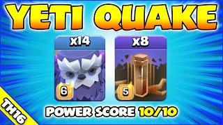 Yeti Quake = WOW!!! TH16 Attack Strategy (Clash of Clans)