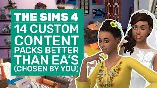 14 Sims 4 CC Packs That Are Better Than EAs | YOUR Best Custom Content Packs