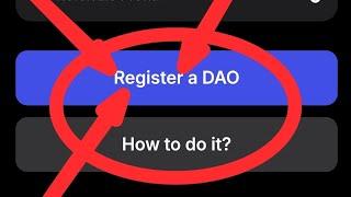 TONXDAO AIRDROP UPDATES: HOW TO REGISTER A DAO (STEP BY STEP PROCESS),  AIRDROP CRITERIA