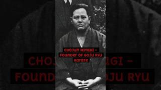Chojun Miyagi - Founder of Goju Ryu Karate #karate #martialarts #budo #gojuryukarate #chojunmiyagi