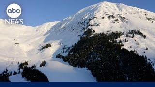 3 skiers buried in massive Alaska avalanche