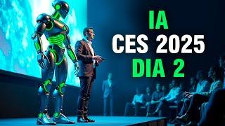 Las impactantes REVELACIONES de IA que SORPRENDIERON en el CES 2025 (Día 2)