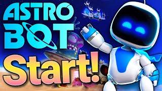 START vom großen Abenteuer des knuffigsten Roboters!  ASTRO BOT #01