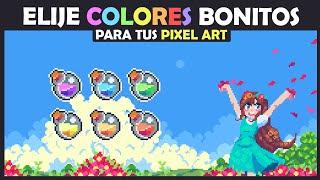 Cómo elegir Colores Bonitos para Pixel Art 