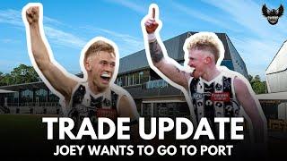 Trade Period OPEN | Richards wants Port, Noble wants job security