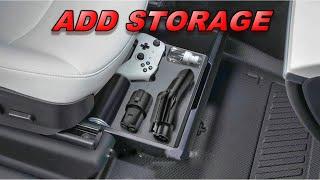 Under Seat Storage – Tesla Model Y