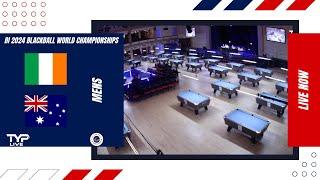 Ireland v Australia 1 | Mens | 2024 BI World Blackball Championships | Bridlington Spa