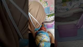 tutorial cara tindik telinga bayi  #TINDIK BAYI #BAYIPEREMPUAN #DUNIABAYI #TINDIKTELINGABAYI