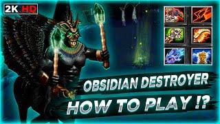  Dota 1 , Obsidian Destroyer , как играть на Дестроере !? Beyond Godlike !