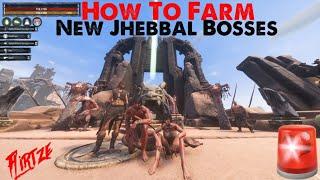 How To Kill The New Jhebbal Event Bosses Easy & Where They Are Located [Conan Exiles]