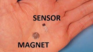 How to test HALL effect magnet sensor