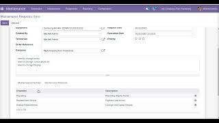 Equipment Maintenance Odoo App