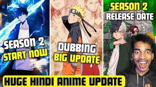 Wind Breaker Season 2 Hindi Dub Release Date! Naruto Shippudden Hindi Dub Update | Solo Leveling S2