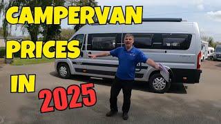 USED Motorhome Campervan PRICES in 2025