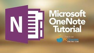 Microsoft OneNote Tutorial [Old Version]