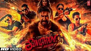 Singham Again Teaser | Ajay Devgan | Akshay Kumar | Singham Again Trailer | Update | Ranveer Singh