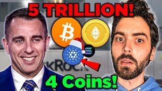 MASSIVE CRYPTO NEWS!!! TRILLIONS about to flow into 4 Crypto Coins!