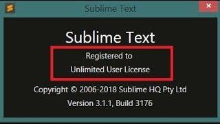 Sublime Text 3 Build 3176 Fully Registered for free 100% legit