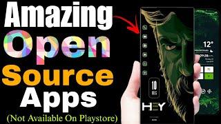 Top 5 Amazing Open Source Apps || The 5 Best Moded Apps For Android