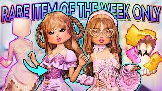 I HAVE TO USE The *NEW RARE ITEM OF THE WEEK* in DRESS TO IMPRESS! (emotional..)