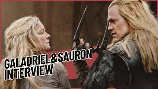 Morfydd Clark And Charlie Vickers Discuss Galadriel & Sauron | Interview