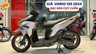 Giá Honda VARIO 125 Bạc Đen Cực Cuốn & Ưu Đãi Trả Góp Lãi Suất Rẻ 03/24 | Tuấn Hồng Đức 6