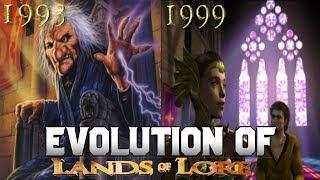 Graphical Evolution of Lands of Lore (1993-1999)