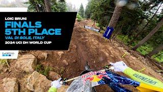 GoPro: Loic Bruni 5th Place Finals Run - Val Di Sole, Italy - '24 UCI Downhill MTB World Cup
