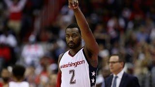 John Wall and Bradley Beal Lead The Wizards Past The Hawks in Game 5  | April 26, 2017