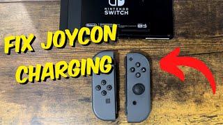 How To Fix Nintendo Switch Joycon Controller Not Charging! 2023