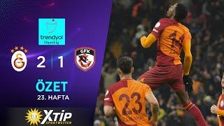 MERKUR BETS | Galatasaray (2-1) Gaziantep FK - Highlights/Özet | Trendyol Süper Lig - 2023/24