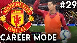 FIFA 19 Manchester United Career Mode EP29 - Ronaldo Hat-Trick!! Premier League Drama!!