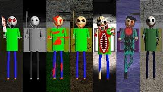 Everyone is Baldi's 7 Horror Mods - ALL PERFECT! #1