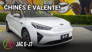 JAC E-J7: chinês 100% elétrico encara BMW, Audi e Mercedes | Conheça o sedã