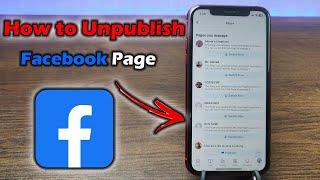 How to Unpublish Facebook Page | Full Guide 2024