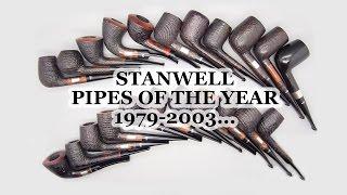 Sandblasted Stanwell Pipes Of The Year 1979-2003