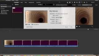 How To Save and Export Video File In iMovie