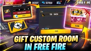 How To Gift Custom Rooms Cards To Friends In Free Fire  | Easy Trick For Free Custom Cards |