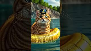  "Captain Cat Coconut vs  The Inflatable Duck Boat Challenge! "